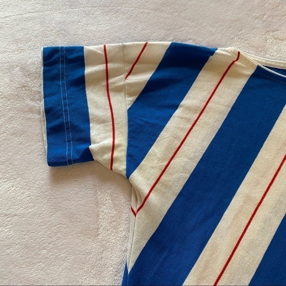 Vintage Chesterfield Striped Scoop Neck Top Size Medium - Picture 8 of 13